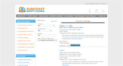 Desktop Screenshot of courses.safety.org